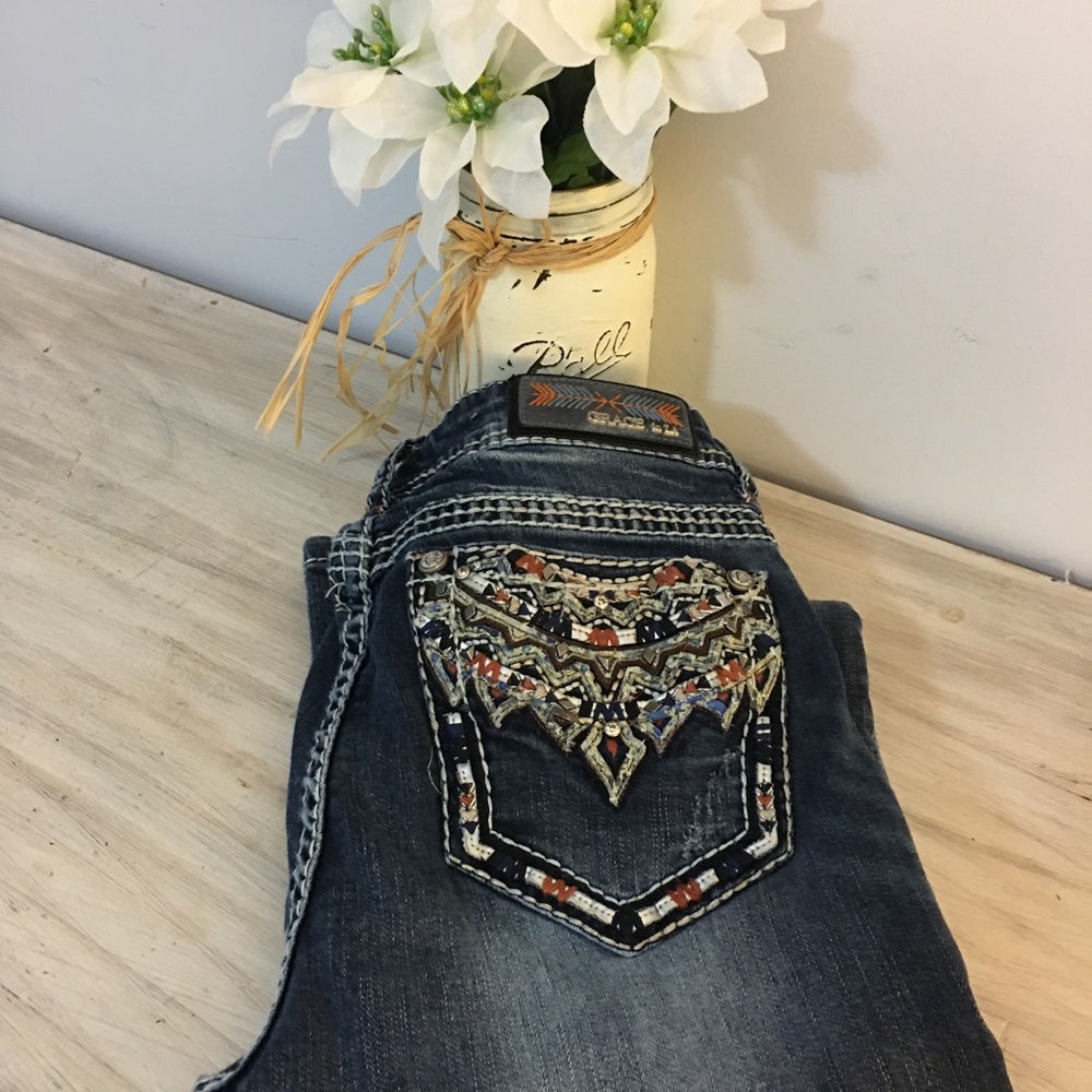 Grace in LA Easy Fit Jeans 28x34